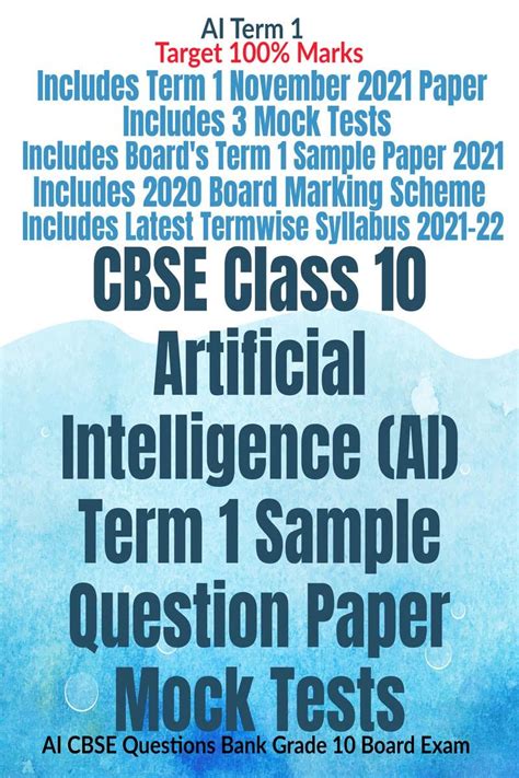 grade 10 ai question bank